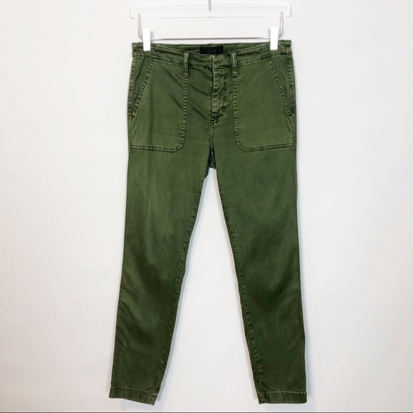 J. Crew Pants - J. Crew Olive Green Skinny Utility Chinos 27